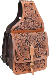 La mejor calidad, piel de vaca, cuero genuino, Western Trail, herramientas, tallado, deportes ecuestres, caballo, bolsa de sillín, logotipo personalizado, el mejor precio - Product Image 5