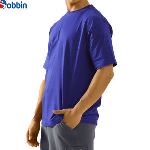 T-shirt décontracté pour homme grande taille, nouveau design, coton, manches courtes, col rond, logo frontal, respirant, séchage rapide, vente chaude - Product Image 6