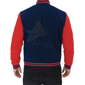 Chaquetas de Béisbol Personalizadas de Algodón, Ligeras, Cortavientos, Casuales, para Invierno, Unisex, Tallas Grandes - Product Image 4