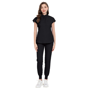 OEM Custom Women Medical Scrubs <b>Set</b> Professional Hospital Nurse <b>Doctor</b> Uniform Stretch Breathable Scrub Uniform <b>Set</b> - Product Image 4
