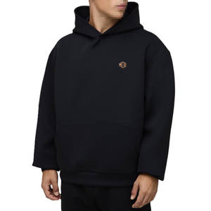 Sudadera con Capucha de Felpa de Algodón Grueso para Hombre, Estilo Oversize, Streetwear, con Logo Minimalista, Sudadera Personalizada - Product Image 5