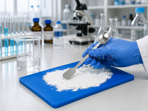Cuchara de laboratorio de doble cabezal de acero inoxidable, espátula, herramienta de muestreo químico, resistente a la corrosión, alta calidad - Product Image 5
