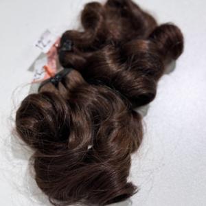 Precio al por mayor de alta calidad SMA Extensiones de cabello rizado marrón de cabello humano vietnamita - Product Image 3