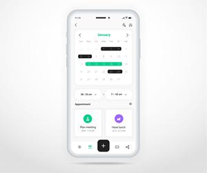 Application mobile intelligente de réservation de calendrier, de planification et de gestion des rendez-vous avec automatisation IA et architecture évolutrice - Product Image 5