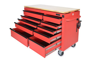 Heavy Duty Powder Coated Steel 10 <b>Drawer</b> <b>Tool</b> Cabinet Family keywords: for Garage Workshop Storage Use - Product Image 4