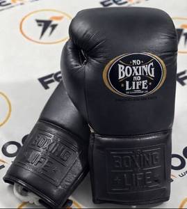 Guantes de Boxeo Hechos a Mano con Cuero Genuino, de Secado Rápido, con Cordones, para Entrenamiento y Sparring de Adultos - Product Image 1
