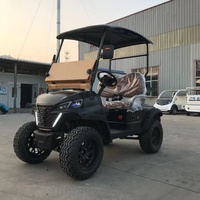 Chariot de golf à essence pour 4 personnes 72V 14 pouces Dune Buggy Off-Road Golf Cart Couleurs personnalisées