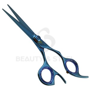 Professional Rainbow Multi-Color Hair Cutting Shears Sharp Convex Edge Barber Scissors with Ergonomic Sculpted Handle - Product Image 5