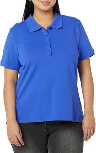 T-shirt décontracté en jersey tricoté respirant à manches courtes de couleur unie pour femme - Product Image 4