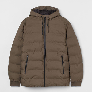 Chaqueta de Plumón para Hombre, de Alta Calidad, Ligera, con Relleno de Algodón, Cuello Alto, Informal, 100% Nailon, para Invierno - Product Image 4