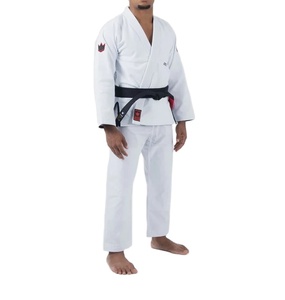 ชุดยิวยิตสู BJJ GIS คิโมโน บราซิลเลี่ยน จิวยิตสู ยูนิเซ็กซ์ ผ้าฝ้าย โลโก้ด้านหน้า ยืดหยุ่น ทนทาน ระบายอากาศได้ดี แห้งเร็ว น้ำหนักเบา 460 กรัม - Product Image 1