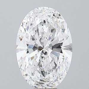 Diamante CVD cultivado en laboratorio, de forma ovalada, color blanco, claridad VVS, certificado por IGI, para la fabricación de joyas, anillos o pendientes. - Product Image 2