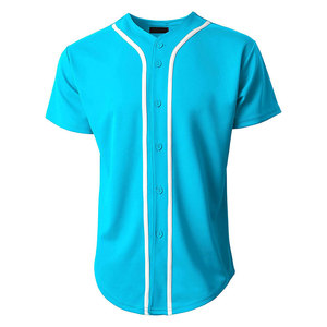 เสื้อเบสบอลแบบยูนิเซ็กซ์ โพลีเอสเตอร์ 100% ระบายอากาศได้ดี ไซส์ใหญ่ ออกแบบได้ตามต้องการ แห้งเร็ว เสื้อผ้ากีฬา เสื้อเบสบอล - Product Image 3