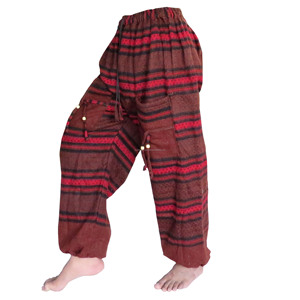 Trendy 2024 Washable Warm Pants Winter <b>Trousers</b> Unisex <b>Harem</b> Pants with Different Color & Styles Acrylic Pants - Product Image 5