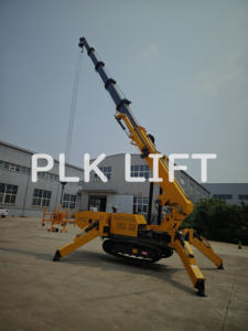 5トン無線リモートコントロールスパイダークレーン18mブームリフト全地形クローラースパイダークレーン屋外および屋内用 - Product Image 3