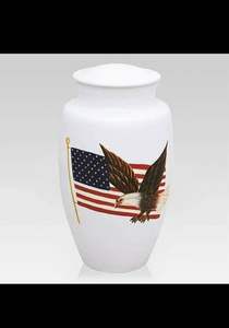 Urna de Aluminio de una Pieza para Cenizas Humanas - Urna Funeraria Metálica Sólida - Florero Conmemorativo Pulido para Cementerio - Product Image 3