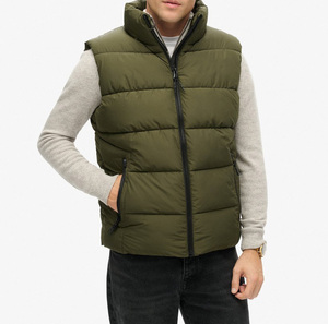 Mens Warm <b>Gilet</b> Bodywarmer Sleeveless <b>Lightweight</b> Quilted Outdoor Winter Casual Waistcoat Custom Wholesale Clothing Factory - Product Image 1