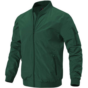 Blouson Bomber en Toile Personnalisé avec Impression sur Mesure pour Homme – Style Urbain Hiver, Coupe-Vent, Respirant, Fermeture Éclair, Décontracté, Type Varsity - Product Image 5