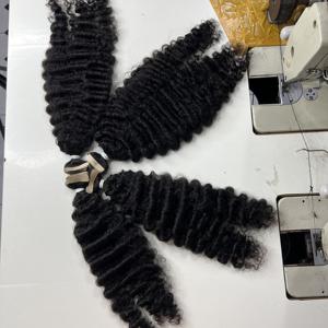 Unprocessed Burmese <b>Curly</b> <b>Hair</b> Tape <b>Extensions</b> 100% Cuticle Aligned Single Donor Burmese Tape in <b>Hair</b> <b>Extensions</b> - Product Image 2