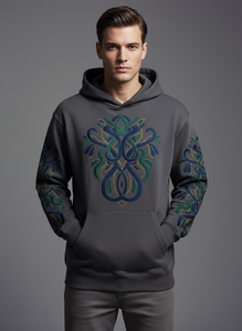 Sweat-shirts à capuche en molleton 100% coton, design graphique personnalisé, fabrication au Pakistan, unisexe, automne - Product Image 3