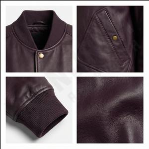 แจ็กเก็ตหนังแกะสำหรับผู้หญิงเสื้อแจ็คเก็ตหนังระบายอากาศ - Product Image 4