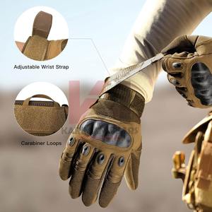 Guantes de Paintball de Alta Calidad con Protección Reforzada en los Nudillos, Palma Absorbente de Impactos, Dorso de Malla Transpirable, Dedos Completos, Deportivos y Tácticos - Product Image 6