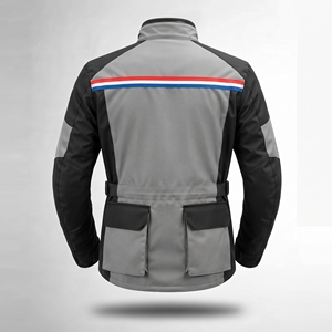 ชุดแข่งรถมอเตอร์ไซค์ KHUMBRO SPORTS คุณภาพพรีเมียม ยอดขายอันดับหนึ่ง ผลิตจากผ้าคอร์ดูร่า กันลม ทนทานทุกฤดู ดีไซน์สีสันตัดกัน พร้อมลายพิมพ์สะท้อนแสง - Product Image 4