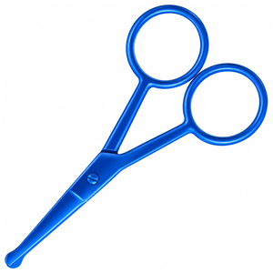 Tijeras para Cortar el Vello de la Nariz con Punta Redonda, de Acero Inoxidable, Duraderas y Seguras, con Logotipo Personalizado, Cuchilla Afilada, Reutilizables, Herramientas para Recortar las Uñas, OEM ODM - Product Image 2