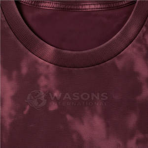 Camiseta personalizada con lavado ácido en venta en línea, camiseta de talla grande para adultos, uso diario, camiseta con lavado ácido. - Product Image 4