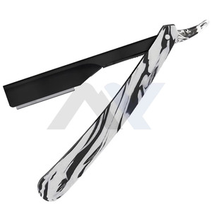 Men's Professional Straight <b>Razor</b> Cutthroat Barber Shaving <b>Razor</b> <b>Single</b> Edge <b>Blade</b> Salon Quality Lightweight Straight Edge <b>Razor</b> - Product Image 6