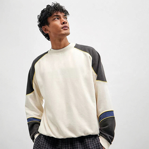 เสื้อสเวตเชิ้ตคอกลมแบบสามสีสำหรับผู้ชาย—เหมาะสำหรับการสวมใส่เป็นเลเยอร์ในชีวิตประจำวันและสไตล์ลำลองหลังออกงาน เสื้อสเวตเชิ้ตคุณภาพสูง - Product Image 2