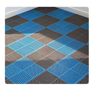 Tapis de sol antidérapant en PVC vinyle pour cuisine et salle de bain, résistant à l'eau et aux taches, système de fixation par clic, style européen - Product Image 6