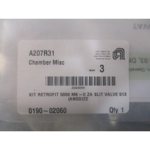 ชุดอุปกรณ์ปรับปรุง AMAT 0190-02060 สำหรับวาล์วแบบร่อง 5000 MK-II - อุปกรณ์และอะไหล่เซมิคอนดักเตอร์ระดับโลกที่เชื่อถือได้ - Product Image 3