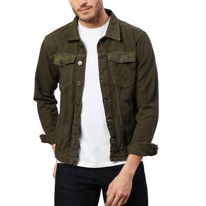 Chaquetas para Hombre, Chaqueta Vaquera Nueva, Cuello Camisero, Estilo Moderno, Ajustada, Talla Grande 4XL, Precio Razonable - Product Image 1