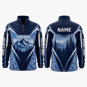 Veste Softshell de Chasse pour Homme à Manches Longues Imprimée Respirante Hiver Extérieur Polyester Impression par Sublimation - Product Image 1