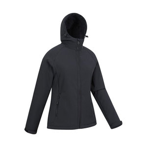 เสื้อแจ็คเก็ตเดินป่าสำหรับผู้หญิง ดีไซน์ใหม่ ผลิตตามสั่ง กันลม กันน้ำ ผลิตจากผ้าสแปนเด็กซ์และโพลีเอสเตอร์ แบบซอฟต์เชลล์ สำหรับกิจกรรมกลางแจ้ง - Product Image 5