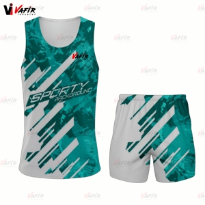 New Summer <b>Track</b> and Field Uniforms Sublimated One Piece <b>Suits</b> Regular Fit Lightweight Breathable Professional Running Wear - Product Image 6