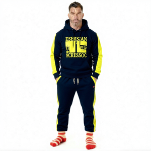 Gym Workout Tracksuit Men Hoodie And Jogger <b>Pants</b> Set Built For Training Fitness Running Performance Activewear - Product Image 1