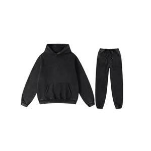 Hot Selling Men's Winter Breathable Front Print High Quality Polyester/Cotton French Terry Knitted Oversize <b>Lightweight</b> <b>Hoodie</b> - Product Image 3
