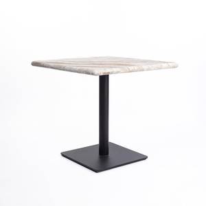 Mesa Cuadrada Moderna de Mármol Sawar para Hotel o Restaurante, Base de Pedestal Metálico, Ecológica y Duradera para Muebles de Comedor Comerciales - Product Image 2