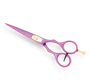 กรรไกรตัดผมสแตนเลส 440C พร้อมใบมีดคมกริบ ตัดได้เรียบเนียนและละเอียด ด้ามจับเซรามิก สำหรับผู้ชายและผู้หญิง - Product Image 4