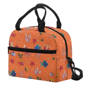 Sac à déjeuner isotherme imprimé sur demande, motif étoile de mer, sac de pique-nique pour enfants, durable, portable, sac bento pour enfants - Product Image 2
