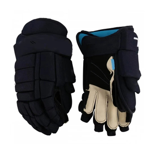 Gants de hockey sur glace unisexes confortables avec fermeture auto-agrippante, en polyester, couvrant le poignet, amortissant les mains, respirants et offrant un soutien - Product Image 2
