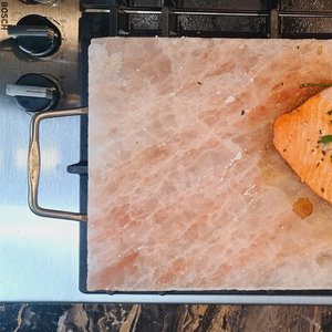 Wholesale Refined Himalayan Salt Round Cooking Slab <b>Plates</b> and Block Tray BBQ Grill <b>Rack</b> with Premium Box Packaging - Product Image 6
