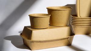 ภาชนะบรรจุอาหารแบบนำกลับบ้าน เกรดอาหาร เป็นมิตรต่อสิ่งแวดล้อม รีไซเคิลได้ ป้องกันการรั่วซึมและกันน้ำมันได้ดีเยี่ยม สำหรับบรรจุข้าว - Product Image 2