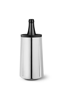 Cubeta para Hielo de Acero Inoxidable, Redonda, Plateada, Enfriador de Champán, Porta Bebidas para Bar y Fiestas - Product Image 4