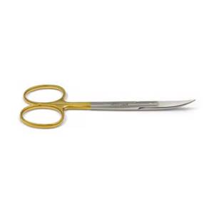 Morje Surgical Curved <b>Cuticle</b> <b>Scissors</b> Stainless Steel Blade Steel Handle Durable Right-Handed Beauty Tool for Adults Nail Art - Product Image 4