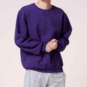 Custom Design <b>Men's</b> Crew Neck Sweatshirts <b>Top</b> Selling Custom Logo <b>Men</b> Quick Dry Comfortable Sweatshirt - Product Image 4