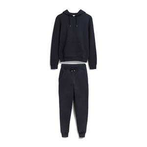 Custom Logo <b>Women's</b> Thick Cotton <b>Fleece</b> Sportswear Set Unisex Tracksuits <b>Jogger</b> Two Piece Set Sweatpants and Hoodie Set - Product Image 6