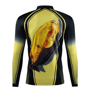 Camisa de Pesca Personalizada de Alta Calidad para Hombre, Protección UV 50+, Sublimada, Secado Rápido, Manga Larga - Product Image 2